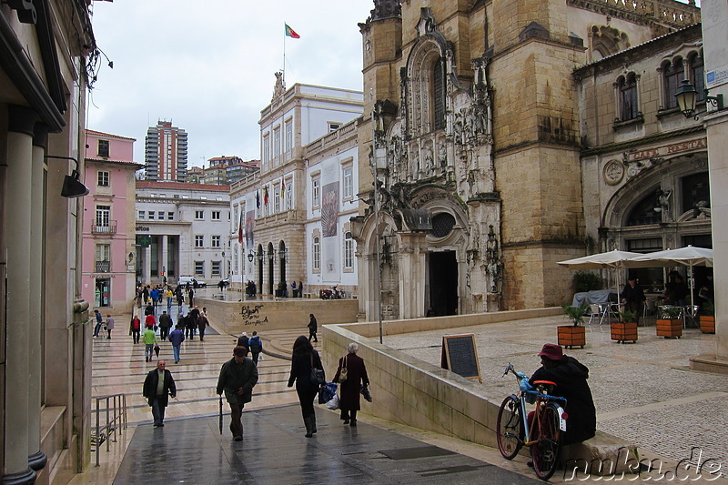 Am Mosteiro de Santa Cruz in Coimbra, Portugal