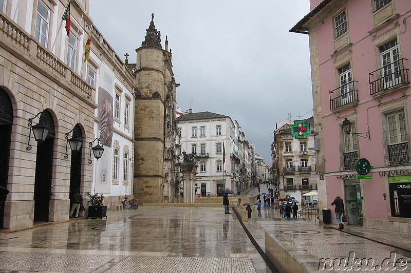 Am Mosteiro de Santa Cruz in Coimbra, Portugal