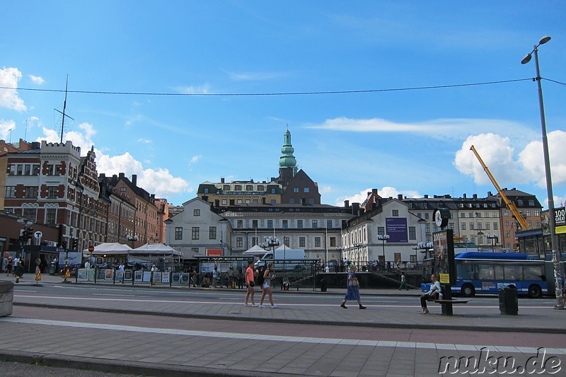 Am Nystekt Stroemming Imbiss in Stockholm, Schweden