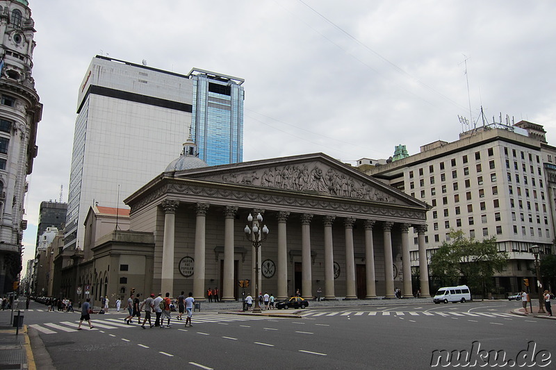 Am Plaza de Mayo in Buenos Aires, Argentinien