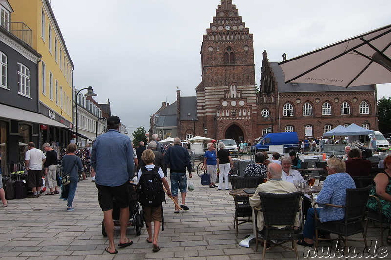 Am Rathaus von Roskilde, Dänemark