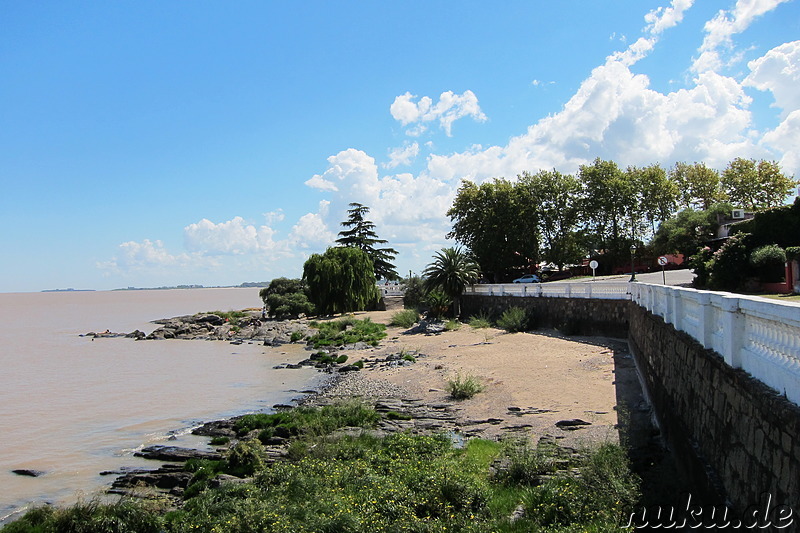 Am Rio de la Plata in Colonia del Sacramento, Uruguay