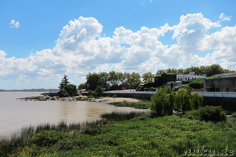 Am Rio de la Plata in Colonia del Sacramento, Uruguay