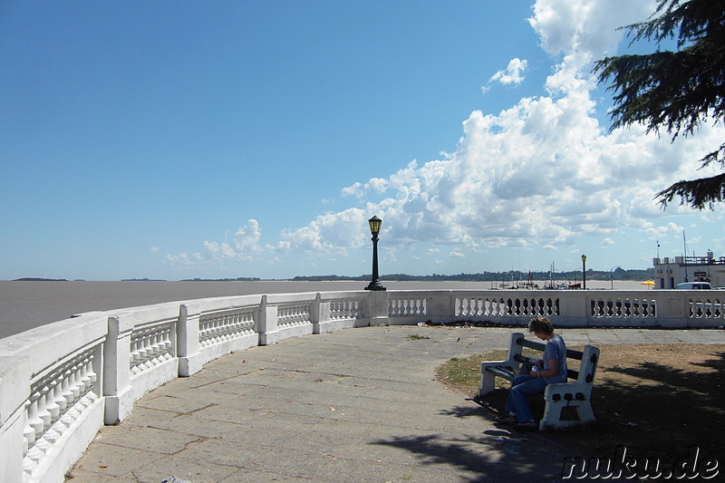 Am Rio de la Plata in Colonia del Sacramento, Uruguay