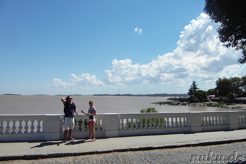 Am Rio de la Plata in Colonia del Sacramento, Uruguay