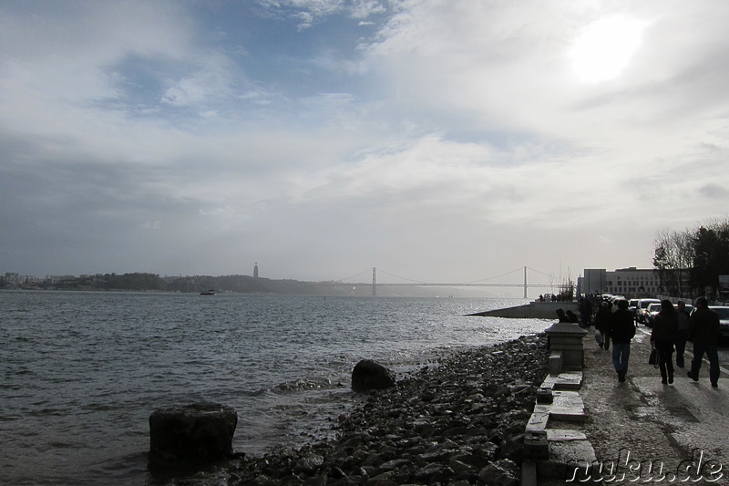 Am Rio Tejo in Lissabon, Portugal