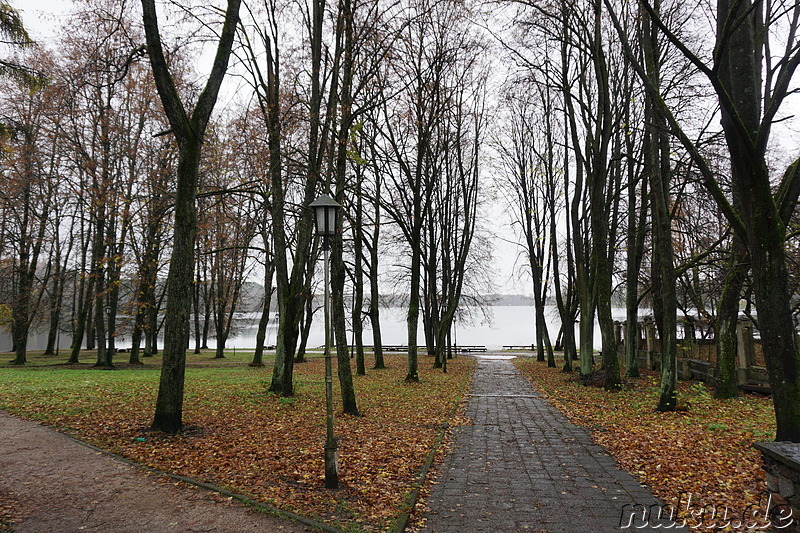 Am See in Trakai, Litauen