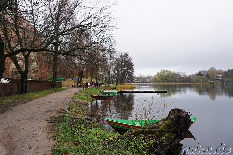 Am See in Trakai, Litauen