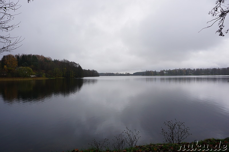 Am See in Trakai, Litauen