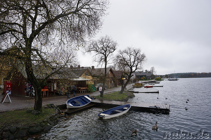 Am See in Trakai, Litauen