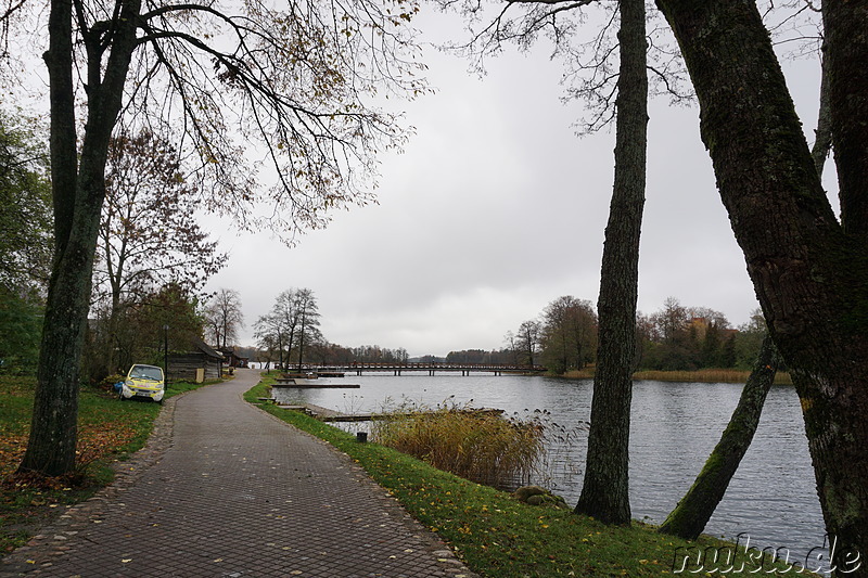 Am See in Trakai, Litauen