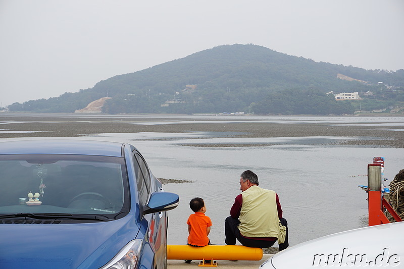 Am Seondu Orieo Markt (선두5리어시장) auf der Insel Ganghwado, Korea