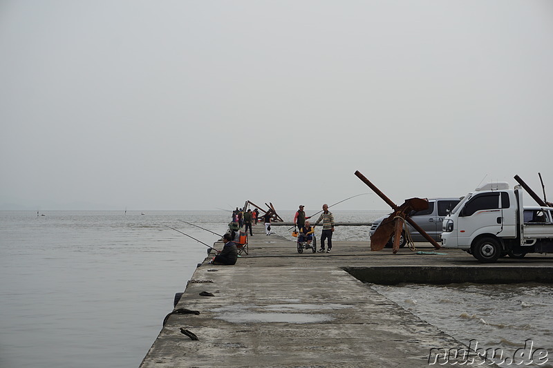 Am Seondu Orieo Markt (선두5리어시장) auf der Insel Ganghwado, Korea