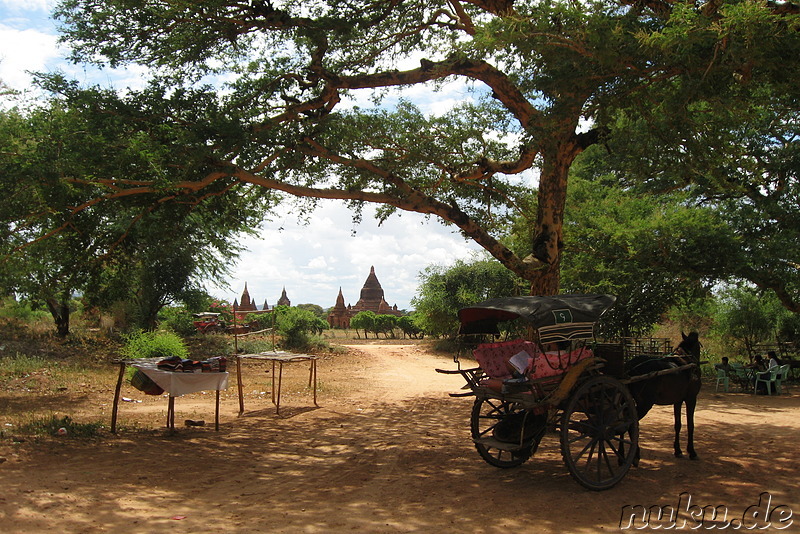 Am Shwesandaw Paya - Tempel in Bagan, Myanmar