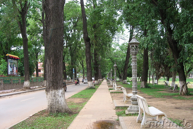 Am Siem Reap Fluss