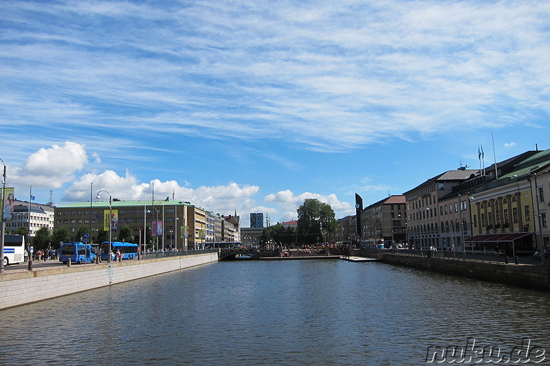 Am Stadtmuseum von Göteborg, Schweden