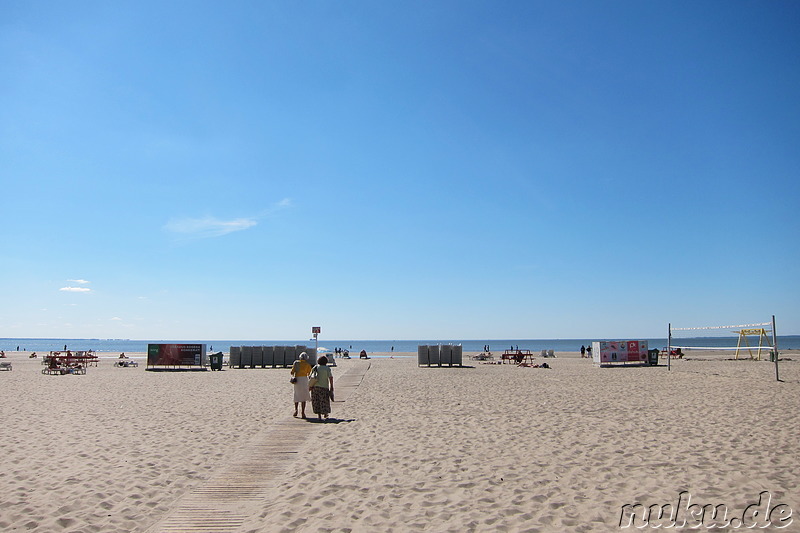 Am Strand von Pärnu, Estland