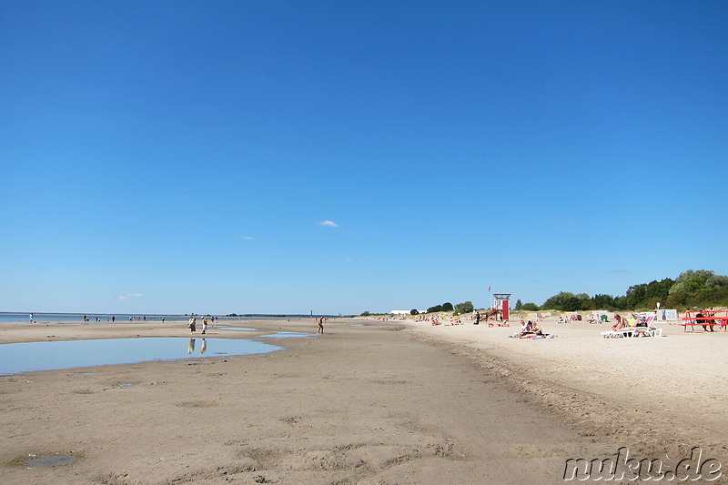 Am Strand von Pärnu, Estland