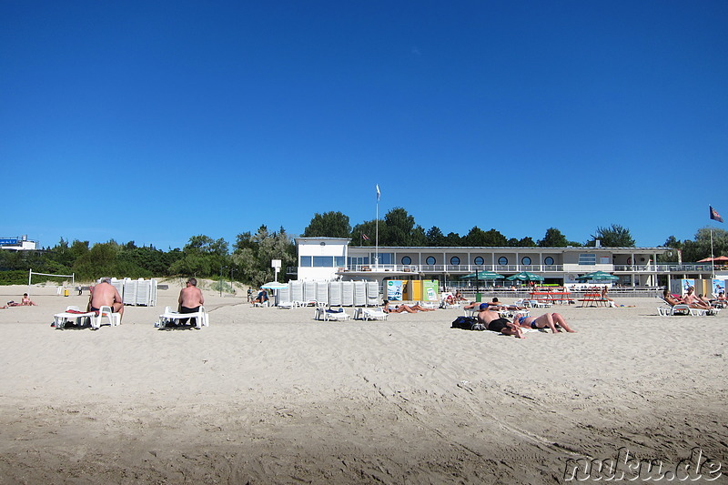 Am Strand von Pärnu, Estland