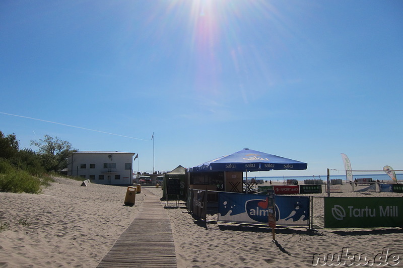 Am Strand von Pärnu, Estland