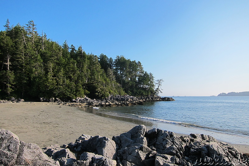 Am Strand von Tofino auf Vancouver Island, Kanada