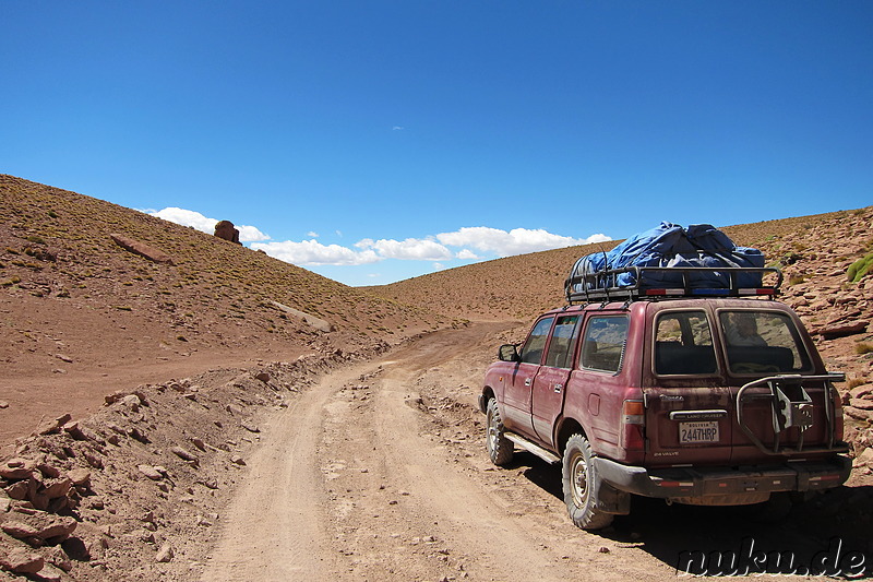 Am T-Rex-Rock, Bolivien