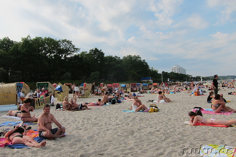 Am Timmendorfer Strand in Schleswig-Holstein