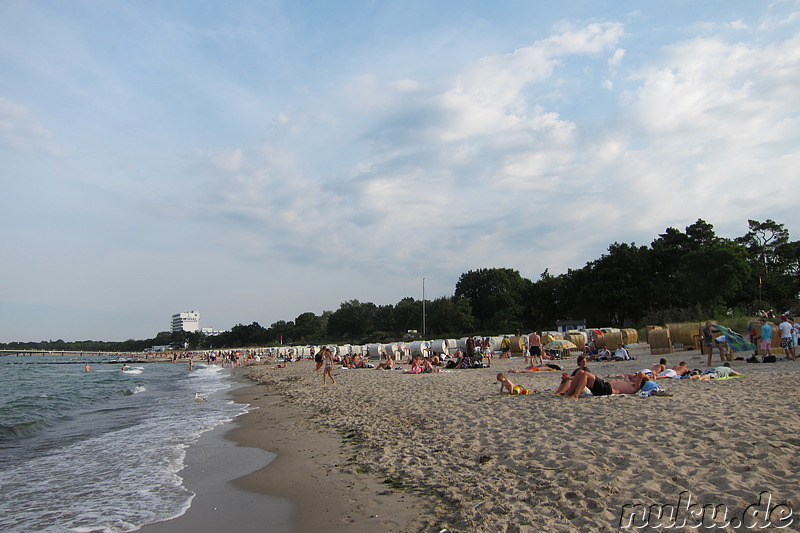 Am Timmendorfer Strand in Schleswig-Holstein