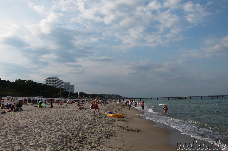 Am Timmendorfer Strand in Schleswig-Holstein