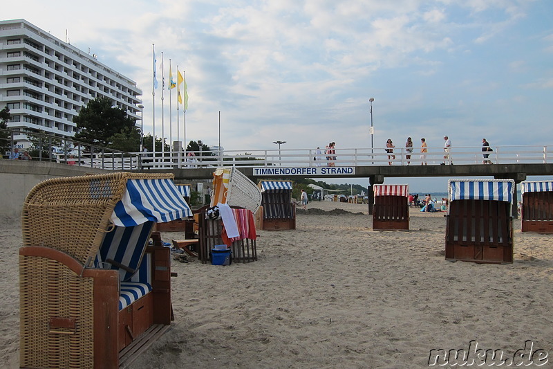 Am Timmendorfer Strand in Schleswig-Holstein