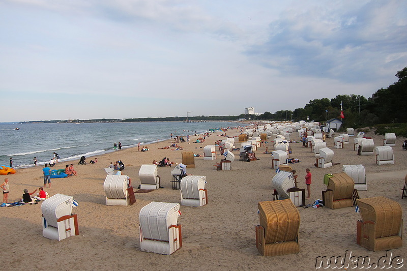 Am Timmendorfer Strand in Schleswig-Holstein