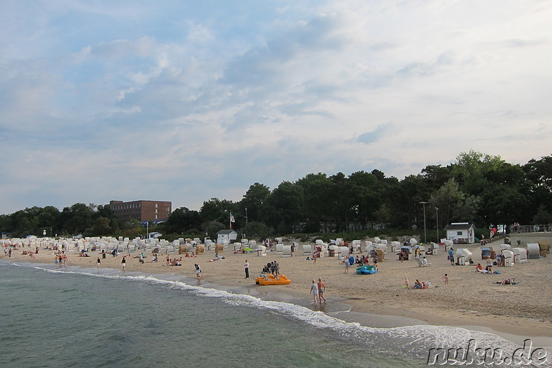 Am Timmendorfer Strand in Schleswig-Holstein