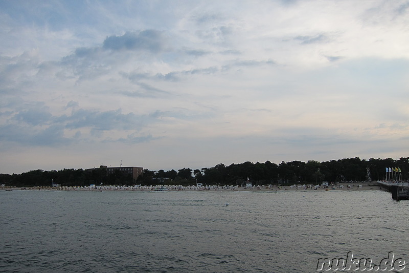 Am Timmendorfer Strand in Schleswig-Holstein