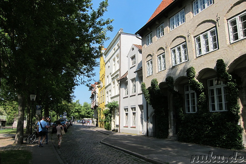 Am Traveufer in Lübeck