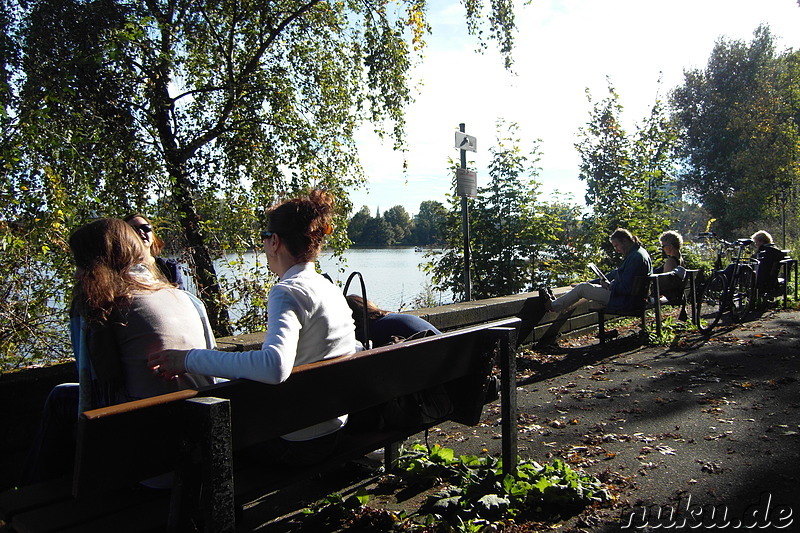 Am Wöhrder See in Nürnberg