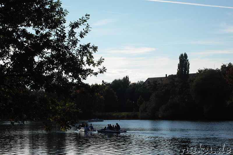 Am Wöhrder See in Nürnberg