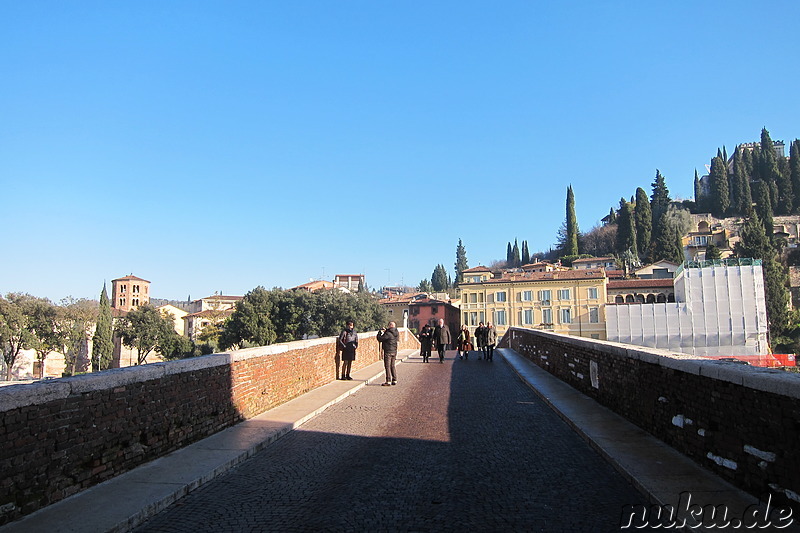 An der Adige in Verona, Italien