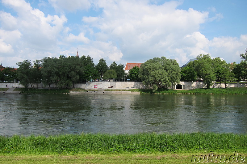 An der Donau in Ingolstadt