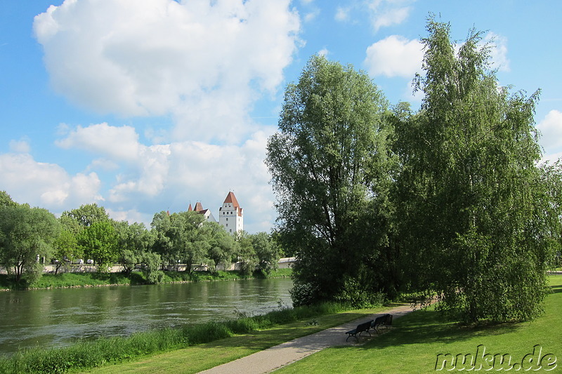 An der Donau in Ingolstadt