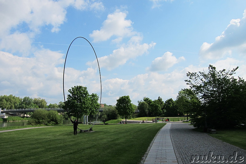 An der Donau in Ingolstadt