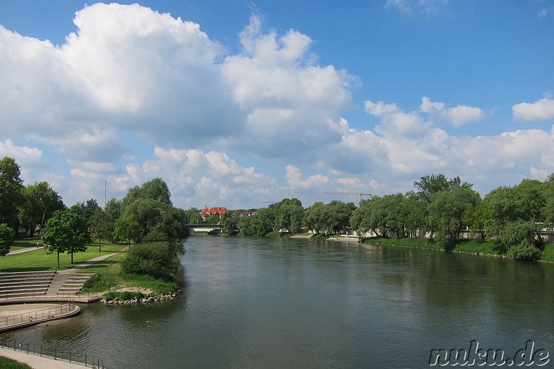 An der Donau in Ingolstadt