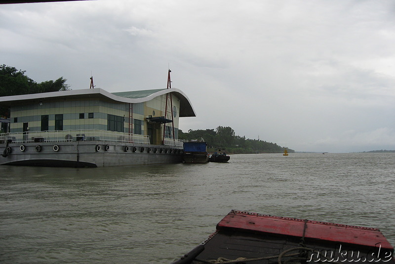 An der Grenze von Vietnam nach Kambodscha