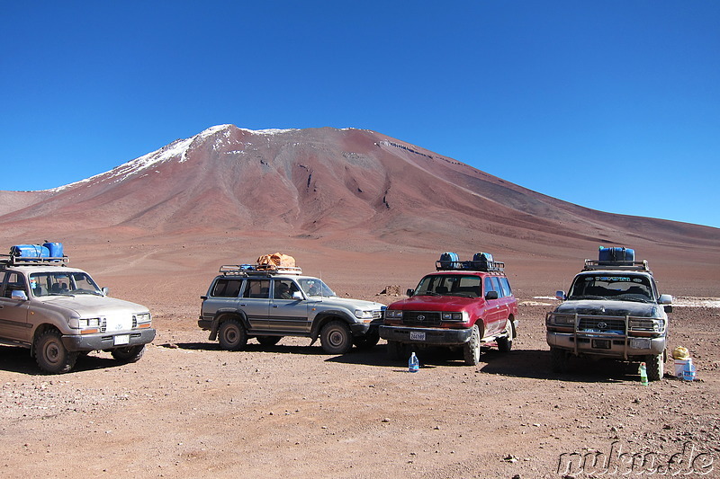 An der Grenze zwischen Chile und Bolivien