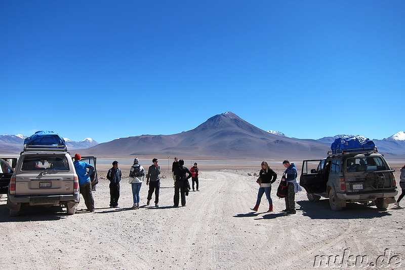 An der Grenze zwischen Chile und Bolivien