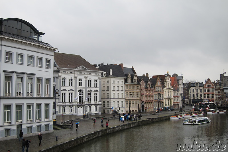 An der Leie in Gent, Belgien