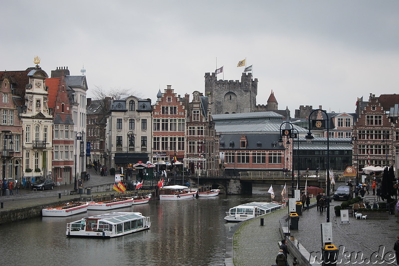 An der Leie in Gent, Belgien