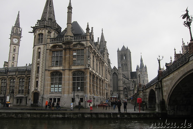 An der Leie in Gent, Belgien