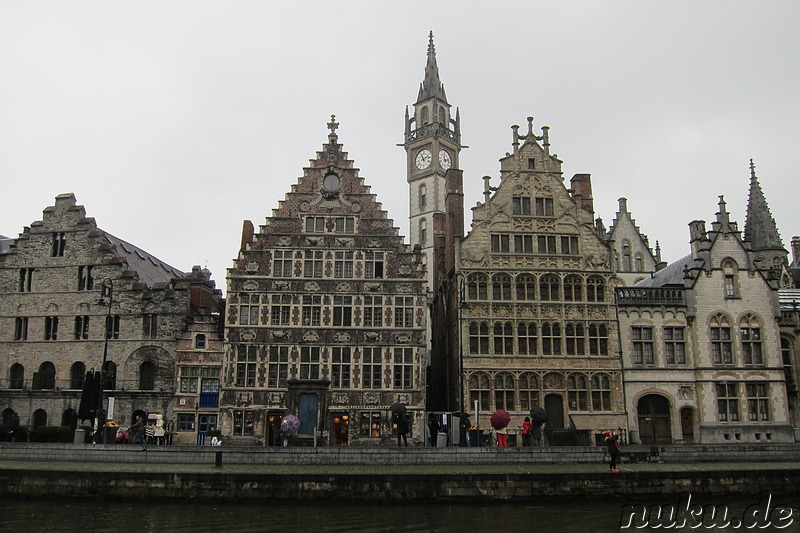 An der Leie in Gent, Belgien