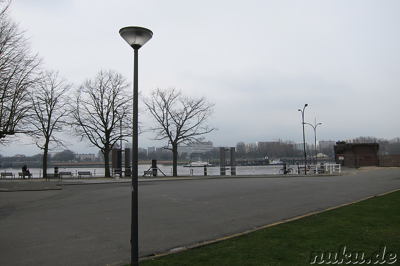 An der Schelde in Antwerpen, Belgien