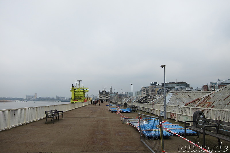 An der Schelde in Antwerpen, Belgien